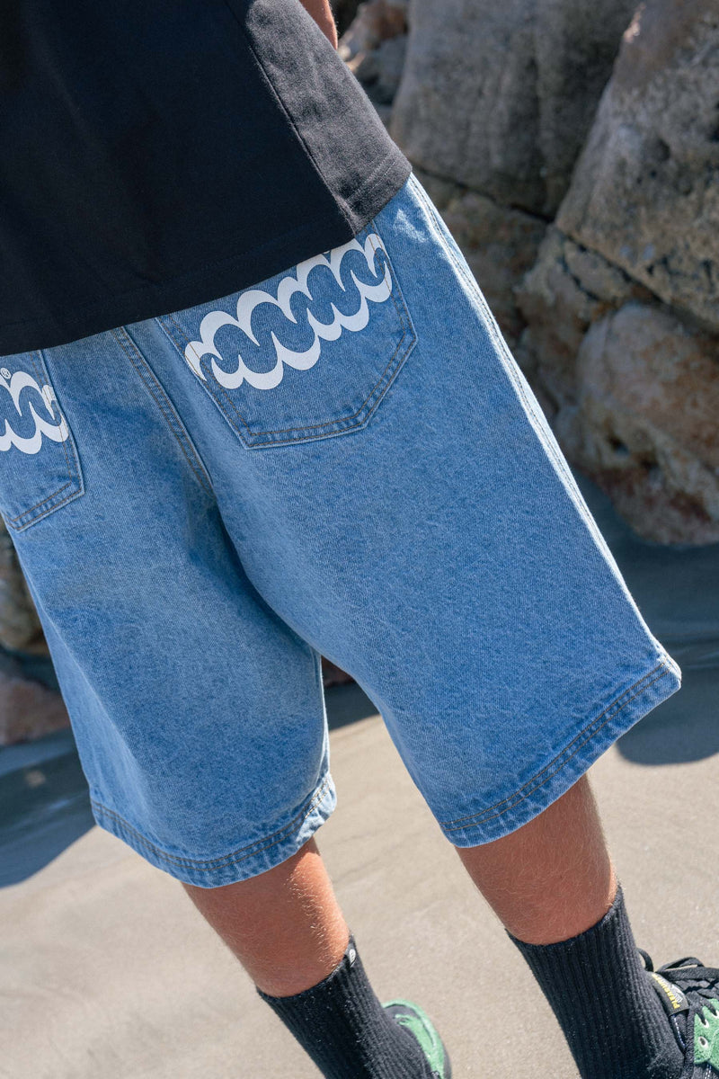 Baggy Denim Short - Teef