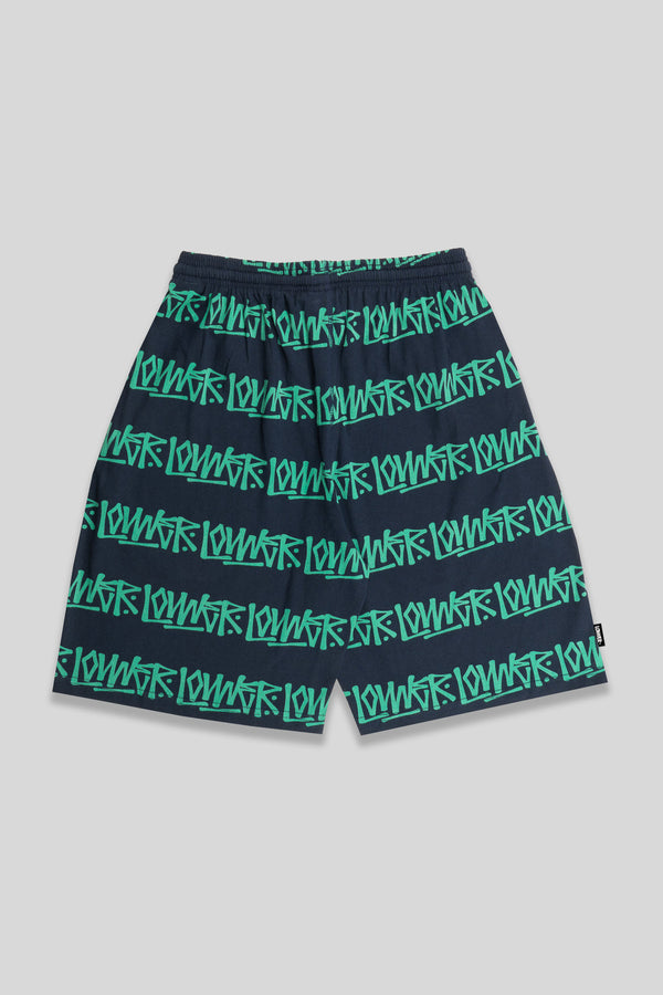 Beach Shorts - Bones All Over Print