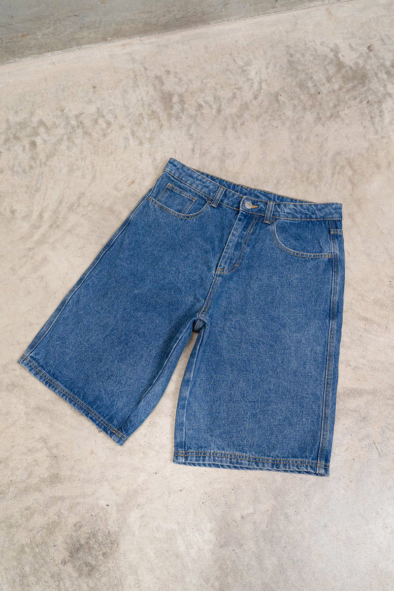 Baggy Denim Shorts - Jumpman