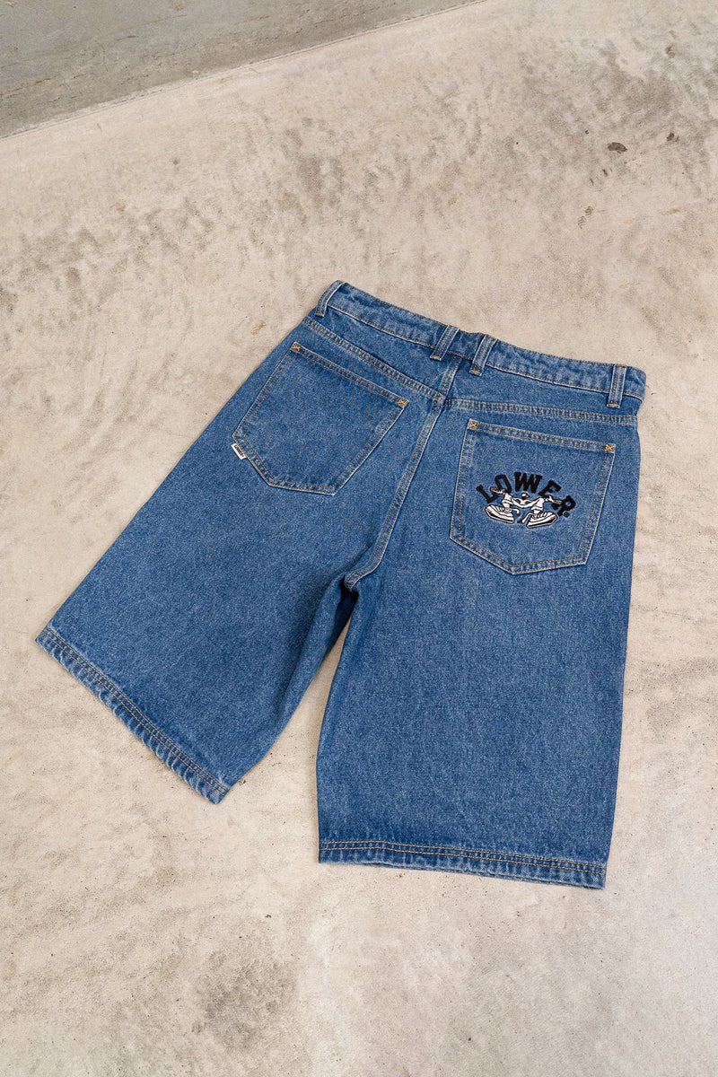 Baggy Denim Shorts - Jumpman